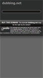 Mobile Screenshot of dubbing.net