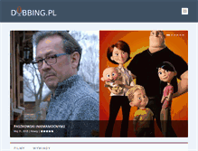 Tablet Screenshot of dubbing.pl